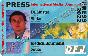 Medical-Journalist-Presseausweis national